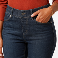 Jeans Levi Strauss Signature Gold para Mujer, Cintura Media, Moldeadores, Estilo Pull-on, Corte Recto, Color Azul Rhythm 14