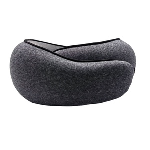 หมอนรองคอเมมโมรี่โฟมรูปตัวยูแบบปรับได้ พกพาสะดวกสำหรับการเดินทาง - Product Image 6