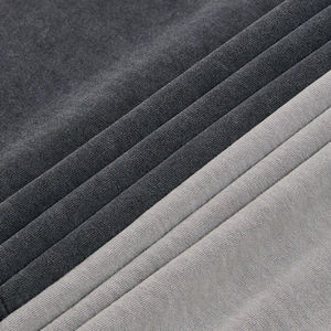 T-shirts en coton peigné à carreaux pour hommes, personnalisables, coupe oversize, grandes tailles, OEM, avec motif vintage, effet délavé, coupe courte, unis et vierges - Product Image 3