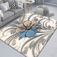 Tapis en velours cristal pour salon et chambre à coucher, tapis décoratifs luxueux, tapis décoratifs pour salon