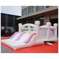 Parcours d'obstacles gonflables pour grands enfants, couleurs personnalisées, location pour fêtes, château gonflable commercial en PVC, installation facile, livraison gratuite