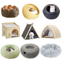 BunnyHi PET045 Siège de voiture de luxe pour animaux de compagnie, siège de voyage pour chat, lit pour chiot, siège surélevé pour chien, siège de voiture pour petit chien
