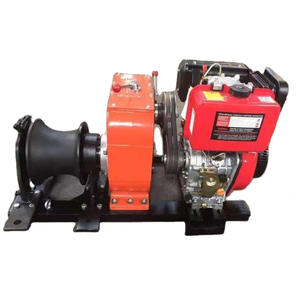 Equipo de elevación portátil de 8 toneladas para Honda forest logging, <span class=keywords><strong>cabrestante</strong></span> accionado por motor de gasolina, diésel o gasolina - Product Image 1