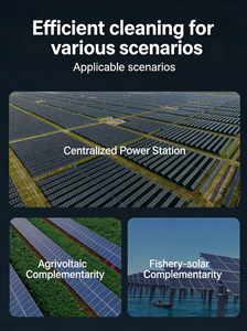 เครื่องทำความสะอาดแผงโซลาร์เซลล์แบบดิสก์สองหัว <span class=keywords><strong>Re</strong></span>-YINCAI สำหรับมืออาชีพ ใช้งานได้ทั้งแบบแห้งและแบบเปียก - Product Image 3