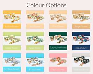 Noeud papillon de chiot vert personnalisé, laisse de cloche florale faite à la main pour des cadeaux d'anniversaire, noeud papillon de collier de chat fleuri - Product Image 6