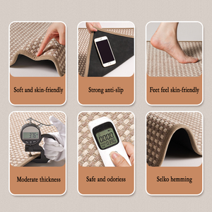 <span class=keywords><strong>Tapis</strong></span> <span class=keywords><strong>de</strong></span> sol et coussins <span class=keywords><strong>de</strong></span> salle <span class=keywords><strong>de</strong></span> bain tissés en cachemire <span class=keywords><strong>haut</strong></span> <span class=keywords><strong>de</strong></span> <span class=keywords><strong>gamme</strong></span> <span class=keywords><strong>Tapis</strong></span> absorbants et à séchage rapide - Product Image 4