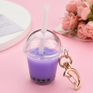 Newly Cheap Cute <strong>Bubble</strong> Tea Keychain Milk Boba Tea Keychain Popular Pendant <strong>Charms</strong> - Product Image 4