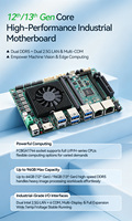 Mini PC Industrial Sin Ventilador Inyuda, Intel Core I7 de 4.ª/5.ª/8.ª/10.ª Generación, Puerto LAN Dual, Puerto COM, Windows 10, Linux