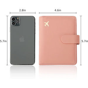 Fundas para pasaporte de cuero de primera calidad, funda con ranuras para tarjetas, Pasaporte <span class=keywords><strong>Carnet</strong></span>, funda bonita para pasaporte, soporte para libros, bolsas para certificados - Product Image 2