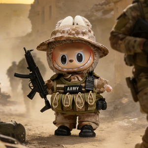 Vêtements de poupée Labundo, tenue tactique de camouflage militaire, uniforme de l'armée avec accessoire d'arme pour poupées à l'échelle 1/3 - Product Image 4