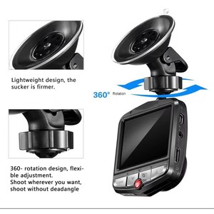กล้องติดรถยนต์รุ่นใหม่ 1080P Full Dash Cam แบบพกพา หน้าจอ 2.4 นิ้ว บันทึกวีดีโอในรถยนต์ พร้อมฟังก์ชั่นบันทึกแบบวนซ้ำ รุ่น GT300 - Product Image 1