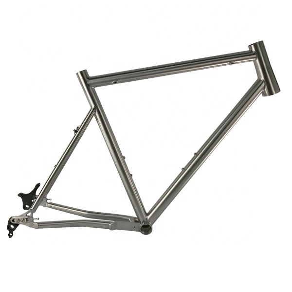Waltly 700C CX Road Titanium Frame - Lightweight 55cm Design with