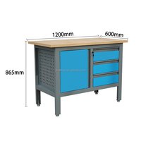 Table d'atelier de haute qualité, établi de stockage de Garage