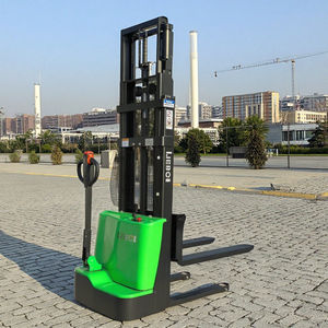 Carretilla elevadora eléctrica de alto rendimiento personalizada 1,5 T 3M apilador de palés eléctrico con certificado CE - Product Image 1