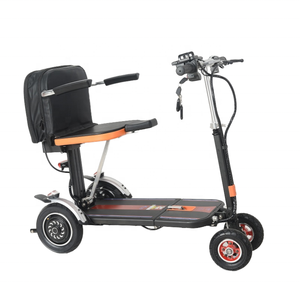 Scooter électrique personnel, petit scooter électrique pliable à 4 roues, mobilité pour <span class=keywords><strong>personnes</strong></span> âgées avec batterie au lithium - Product Image 4