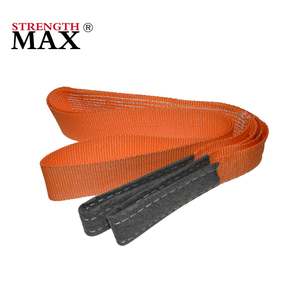 진리 레디 토잉 스트랩 로프 폴리에스터 자동차 나일론 견인 로프 스트랩 복구용 오프로드 4x4 4WD 오프로드 차량 트럭용 - Product Image 5