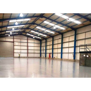 Solution galvanisée de bâtiment en métal d'immersion chaude lourde industrielle de cadre de tissu de structure métallique pour l'usage d'entrepôt - Product Image 4