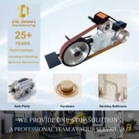 Máquina de Pulir y Esmerilar Manual de Banco de Alta Potencia y Velocidad Variable DZ para Acabado de Superficies de Grifos