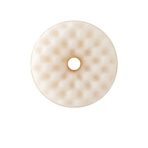 Round Honeycomb <b>Suction</b> Cup Sponge Double Sided Scouring <b>Pad</b> Non Scratch Kitchen Cleaning Washer - Product Image 1