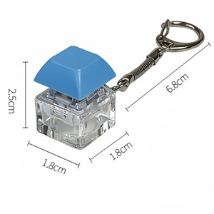 Llavero con figura de PVC para teclado mecánico, antiestrés, regalo fidget - Product Image 2