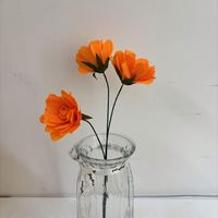 LO-785 Prix de gros compétitif, fleurs en papier personnalisées de qualité supérieure, faites à la main, multi-styles, pour boîte à gâteau et décoration de cartes