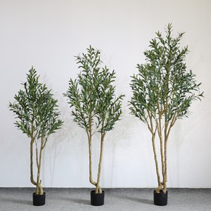 Albero d'Ulivo Artificiale <span class=keywords><strong>per</strong></span> Decorazione d'Interni, Fiore Artificiale <span class=keywords><strong>per</strong></span> Allestimento Scenografico di Centri Commerciali - Product Image 4