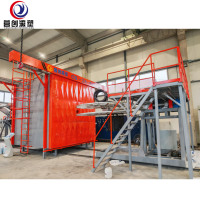 Machine de rotomoulage pour la fabrication de produits en plastique creux, fabricant de machines de moulage par rotation