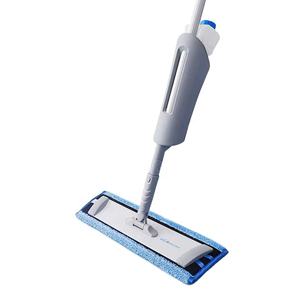 Mopa pulverizadora de microfibra para limpieza de suelos con mango de plástico de nailon, <span class=keywords><strong>varilla</strong></span> de conexión, interruptor de tipo pulsador y gran depósito de agua de PE de 500 ml - Product Image 5