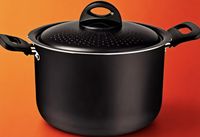 Casserole à spaghetti électrique moderne de 22 cm, 5,7 L, antiadhésive
