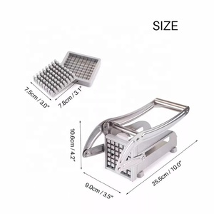 Good Quality Food Chopper Vegetable Potato Cutter and Slicer Commercial Potato Chipper - Product Image 3