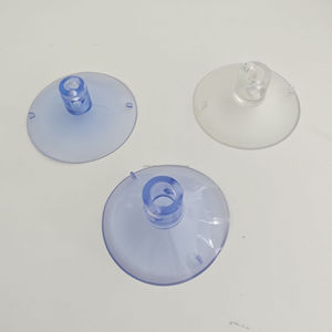 Ventouse transparente en PVC à trou croisé avec languette de traction pour verre, lit pour animaux, aquarium et décoration de mariage, vente en gros d'usine, fabriquée en Chine - Product Image 5