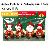 Jouets en peluche pour enfants en gros, cadeaux personnalisés, ensembles Père Noël, calendrier de l'avent de Noël, boîte mystère, service personnalisé tout-en-un