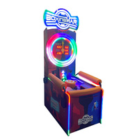 Machine de jeu d'arcade grand format pour divertissement sportif, jeu de boxe électronique à monnayeur, jeu de frappe et de coup de pied, grue à griffes métalliques, 1 an