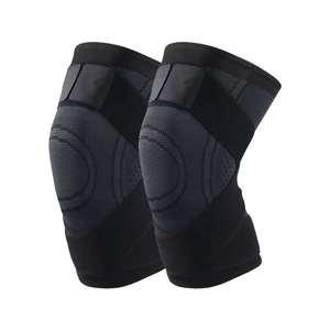 Genouillères de compression personnalisables avec logo et sangle de maintien antidérapante pour l'entraînement sportif, le football et le cyclisme – Manchon de compression pour mollets - Product Image 5