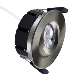 Ip65 Led duş lambası su geçirmez Led tavan ışık su geçirmez duş Ip65 banyo Led duş lambası krom saptırıcı ile 5 yıl