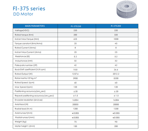 Moteur rotatif à entraînement direct de précision avec couple élevé de 320 Nm - Product Image 2