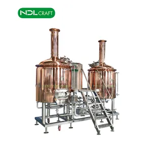 Ndl Craft Koper Bier Brouwen Ketel 500L Apparatuur Voor Brewpub Bier Brouwerij Restaurant