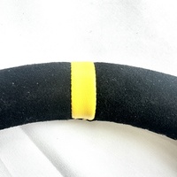 Volant de course Sim plat de 320mm de diamètre en forme de D