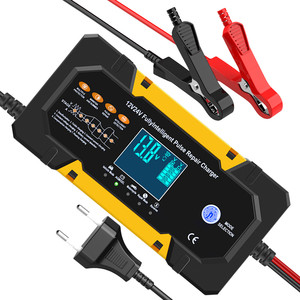Chargeur de <span class=keywords><strong>batterie</strong></span> au plomb-acide intelligent à impulsions 12v24v10A, réparation, 12v10A 24v5A multifonctionnel pour scooters - Product Image 2