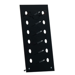Đen nghiêng trở lại Kính mát hiển thị truy cập đứng lucite quang khung hiển thị Acrylic Kính mắt miễn phí đứng hiển thị giá - Product Image 2
