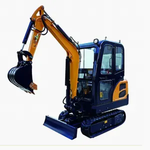 2000 kg mini Excavator farm used 3.5 Ton Crawler Micro Digger with various accessories Hydraulic garden mini excavator