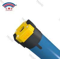 Motor tubular de batería recargable de control remoto de grupo de ordenador de control remoto de límite electrónico inteligente de AOK de 35mm/28-MEL