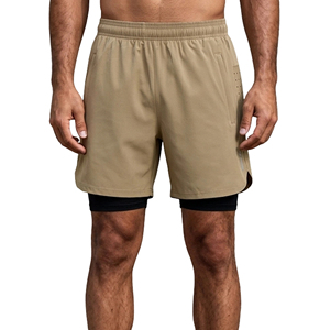 Custom Casual Men's Shorts Low MOQ Supplier Premium Zipper Pocket Daily Workout Home Training Outdoor Sports Jogging Fitness - Product Image 1