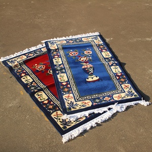 Alfombra moderna ecológica con mechones, suave y acolchada, manta musulmana para uso doméstico, alfombra de oración islámica turca lavable para mezquita. - Product Image 2