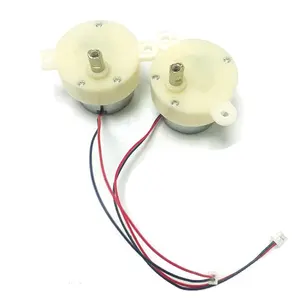 Motor de engrenagem quente dc, motor giratório dc de 3-12v a baixo rpm motor giratório para tonearm e aparelho doméstico