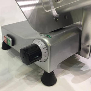 <span class=keywords><strong>10</strong></span> इंच पोर्टेबल अर्द्ध स्वचालित जमे हुए मांस मटन स्लाइसर, सीई के साथ पनीर खाद्य बिजली स्लाइसर - Product Image 4