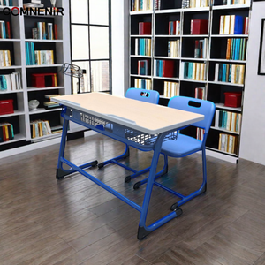 Goedkope, hoogwaardige dubbele schooltafel en -stoel - Product Image 2