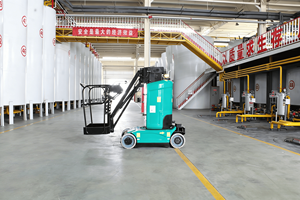 4 मीटर/5 मीटर/6m कॉम्पैक्ट इलेक्ट्रिक ऊर्ध्वाधर स्व-संचालित टेलीस्कोपिक हाइड्रोलिक मास्ट लिफ्ट कैंटिलीवर जिब के साथ - Product Image 2