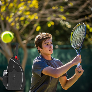 Vends bien raquette <span class=keywords><strong>de</strong></span> sport <span class=keywords><strong>sac</strong></span> à bandoulière tête Tennis plage portant Tennis Pickleball <span class=keywords><strong>sac</strong></span> à bandoulière pour hommes femmes - Product Image 6