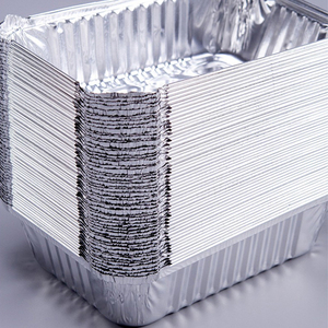 Usa e getta da asporto contenitore di alimento foglio di <span class=keywords><strong>alluminio</strong></span> da forno vassoio barbecue pan - Product Image 4